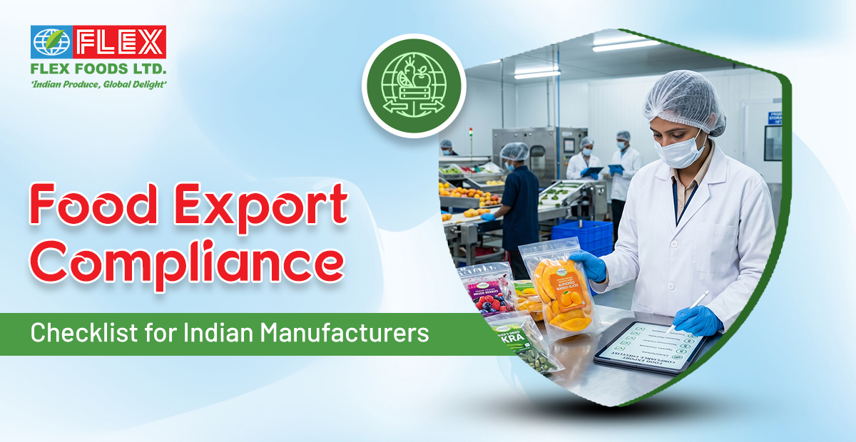 Food Export Compliance Checklist for Indian Manufacturers