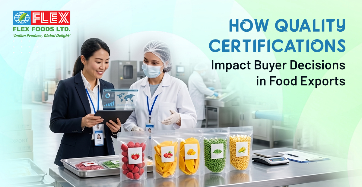 How Quality Certifications Impact Buyer Decisions in Food Exports?