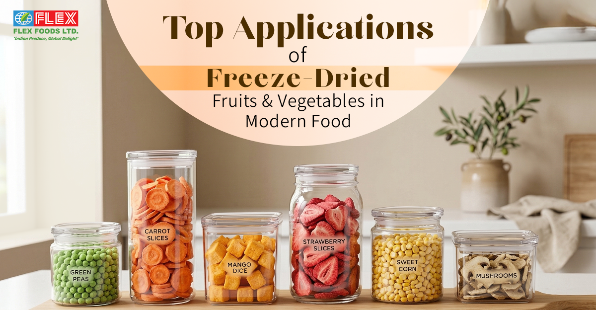 Top Applications of Freeze-Dried Fruits and Vegetables in Modern Food