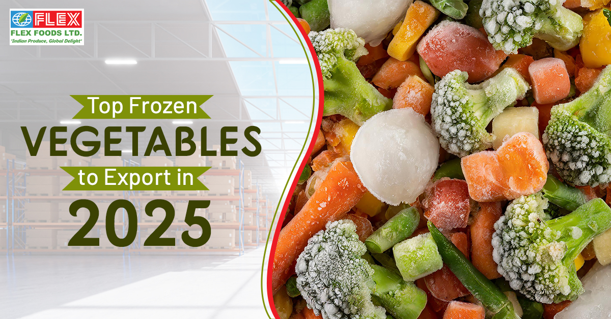 Top Frozen Vegetables to Export in 2025